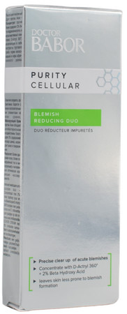 Babor Doctor Purity Cellular Blemish Reducing Duo Targeted Blemish Treatment with Dual Action