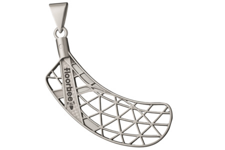 FLOORBEE BOMBER blade pure silver Florbalový přívěšek