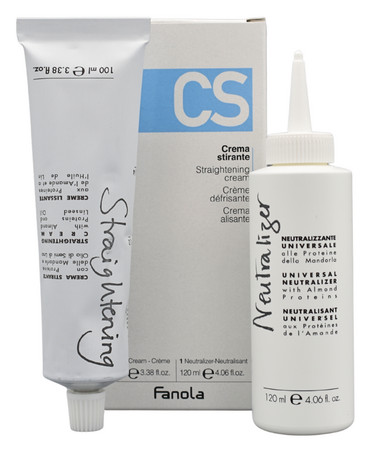 Fanola Crema Estirante Straightening Cream narovnávacia sada na vlasy