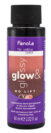 Fanola No Yellow Color Glow & Glossy Toner Permanent oil-based toner