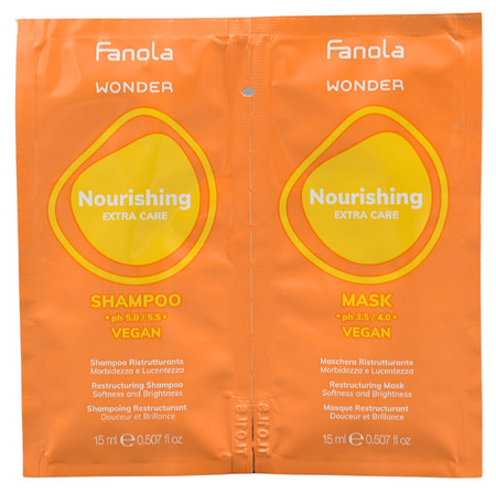Fanola Wonder Nourishing Shampoo + Mask Complete care for dry and damaged hair