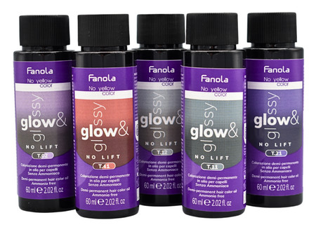 Fanola No Yellow Color Glow & Glossy Toner permanentní olejový toner