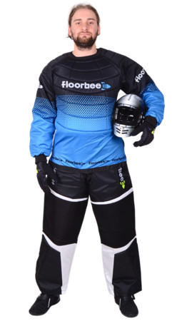 FLOORBEE Goalie Armor set 3.0 with HELMET Brankársky set s prilbou