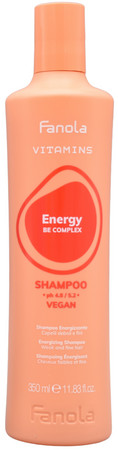 Fanola Energizing Shampoo Vitamins Energy Be Complex energizujúci šampón pre oslabené a jemné vlasy