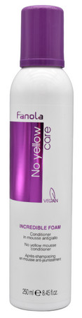Fanola No Yellow Incredible Foam penový kondicionér pre blond vlasy