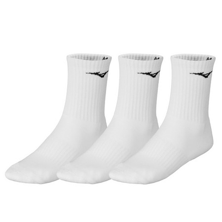 Mizuno Training 3P Socks White Ponožky