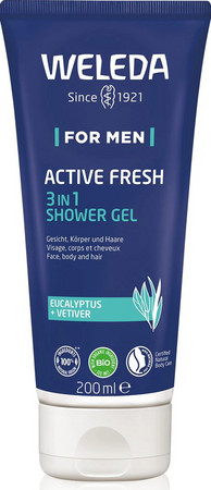 Weleda Men Active Fresh 3in1 men shower gel