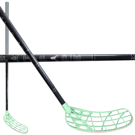 Fat Pipe RAW CONCEPT 27 LOW KICK CTRL SLICKS green Florbalová hůl