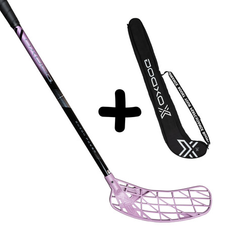 Oxdog QUICK POWER HES 29 FP SWEOVAL MB + Stickbag Set florbalky s vakem