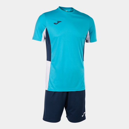 Joma Sport DANUBIO II SET FLUOR TURQUOISE NAVY Sports outfit