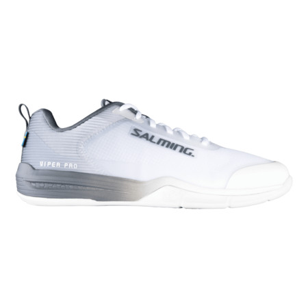 Salming Viper Pro Men White/Grey Sálová obuv