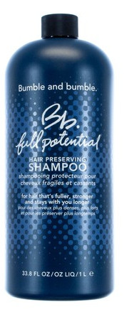 Bumble and bumble Full Potential Hair Preserving Shampoo Exfolierendes Shampoo für brüchiges und dünner werdendes Haar