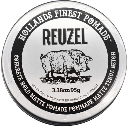Reuzel Concrete Hold Matte Pomade mattierende Pomade für festes und flexibles Styling