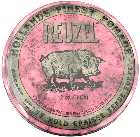 Reuzel Pink Pomade Grease Heavy Hold Haarpomade mit starkem Haltung