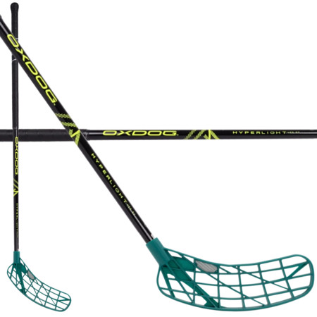Oxdog HYPERLIGHT HES 27 YL ROUND HIGHLIGHT CARBON MBC Florbalová palica