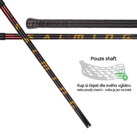 Salming Q-series Carbon Swift F29 Black/Red Unihockeyschläger - Stock