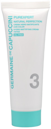 Germaine de Capuccini Purexpert Natural Perfection Hydro-Mattifying Tinted Cream Mattierende getönte Creme für fettige und Mischhaut