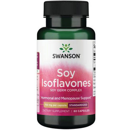 Swanson Soy Isoflavones Nahrungsergänzungsmittel mit Soja-Isoflavonen