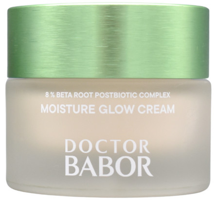 Babor Doctor Cleanformance Moisture Glow Cream 8% Beta Root Postbiotic Complex lightweight daily cream with pre-&probiotics