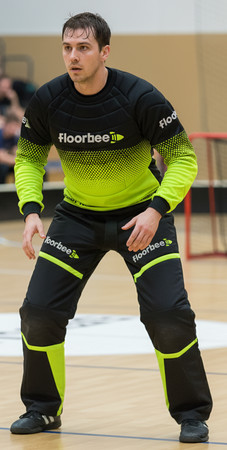 FLOORBEE Goalie Armor set 3.0 black/yellow SMU Florbalový brankářský set