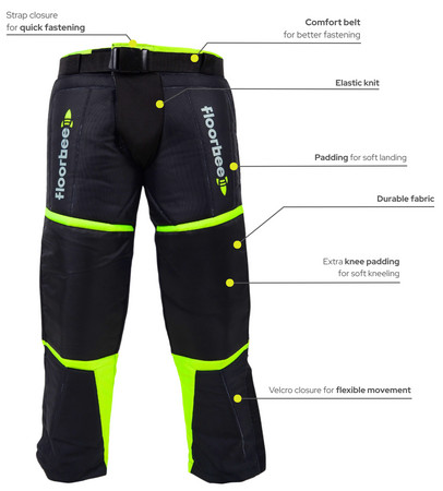 FLOORBEE Goalie Armor Pants 3.0 Florbalové brankárske nohavice