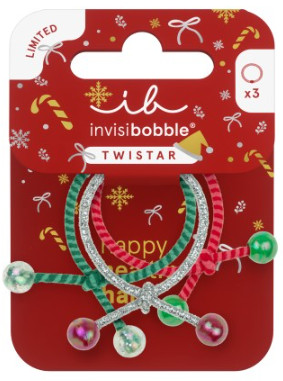 Invisibobble Twistar Jolly Bands sada barevných gumiček do vlasů pro děti