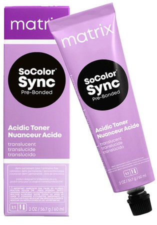 Matrix SoColor Sync Pre-Bonded Acidic Toner ultrafeiner Toner