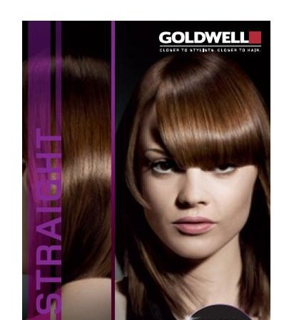 Duo pro žehlení vlnitých vlasů GOLDWELL STYLESIGN Straight Duo-Test-Set