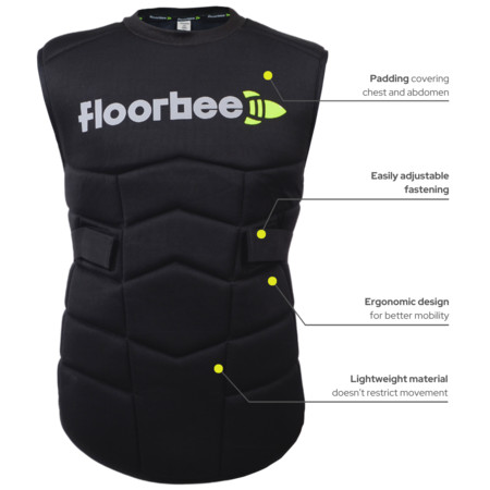 FLOORBEE Guard Vest 2.0 Brankárska florbalová vesta