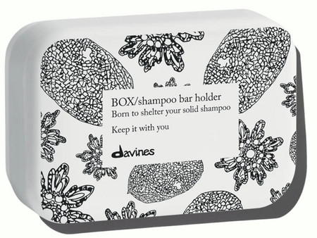 Davines BOX Shampoo Bar Holder Elegante Aufbewahrungsdose für festes Shampoo