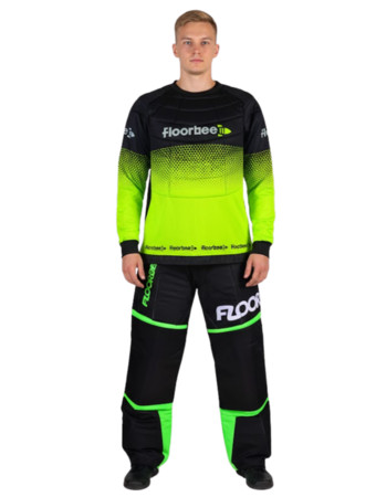 FLOORBEE Goalie Armor set 3.0 black/yellow SMU Florbalový brankářský set