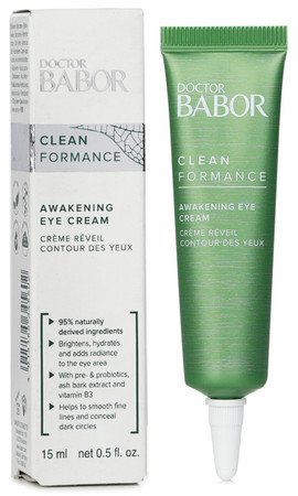 Babor Doctor Cleanformance Awakening Eye Cream rýchlo sa vstrebávajúca starostlivosť o oči