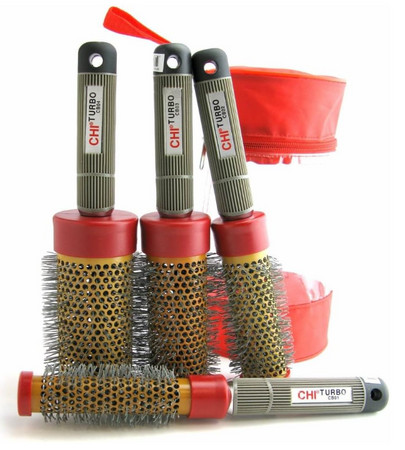 CHI Ceramic Round Brush Stylist Pack sada keramických kulatých kartáčů
