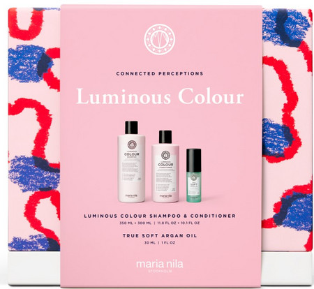 Maria Nila Luminous Color Holiday Box rozjasňující sada pro barvené vlasy