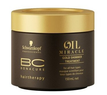 Schwarzkopf Professional Bonacure Oil Miracle Gold Shimmer Treatment hloubkově vyživující maska na vlasy