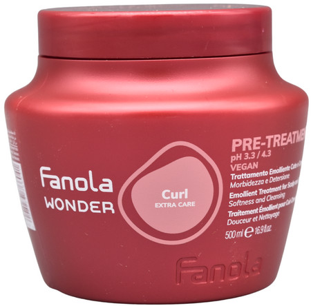 Fanola Wonder Curl Pre-Treatment přípravná změkčující péče pro kudrnaté vlasy