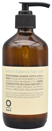 Oway Sebum Balance Hair Bath šampon pro mastné vlasy