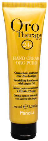 Fanola OroTherapy Hand Cream Oro Puro nährende Handcreme mit Arganöl
