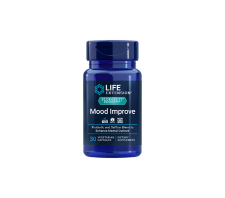 Life Extension FLORASSIST® Mood Improve Doplněk stravy s probiotiky a exktraktem ze šafránu