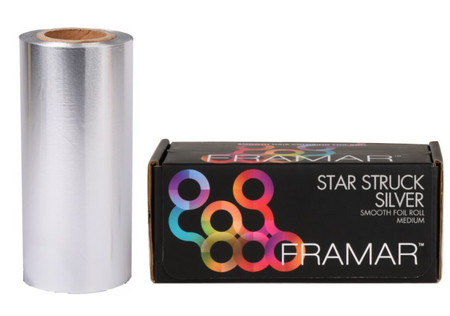 Framar Star Struck Smooth Silver 1600ft klasická stříbrná fólie v roli 480 m