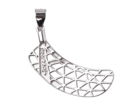 FLOORBEE BOMBER blade pure silver Floorball Anhänger