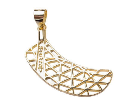 FLOORBEE BOMBER blade pure gold Florbalový přívěšek