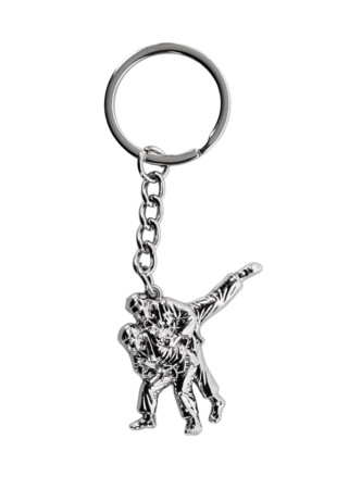 Necy Judo Metal keychain