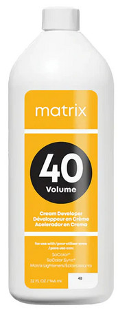 Matrix SoColor Cream Oxidant krémový vyvíječ