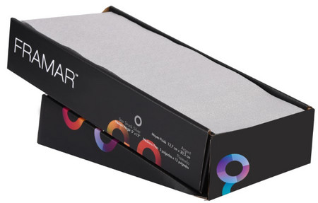 Framar Silver Precut Embossed 5x12