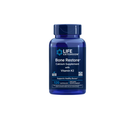 Life Extension Bone Restore with Vitamin K2 Doplnok stravy na podporu zdravia kostí