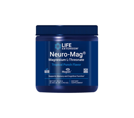 Life Extension Neuro-Mag® Magnesium L-Threonate Doplněk stravy s obsahem hořčíku