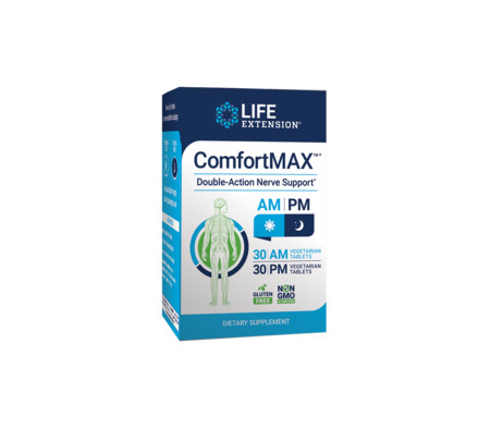 Life Extension ComfortMAX™ Nahrungsergänzungsmittel mit PEA und Honokiol