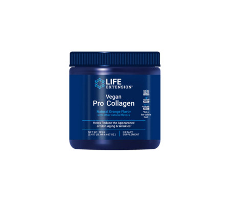 Life Extension Vegan Pro Collagen Nahrungsergänzungsmittel mit Aminosäuren
