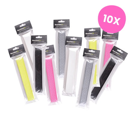 FLOORBEE Hexa Light Sticky ECO Grip 10-pack Floorball grip